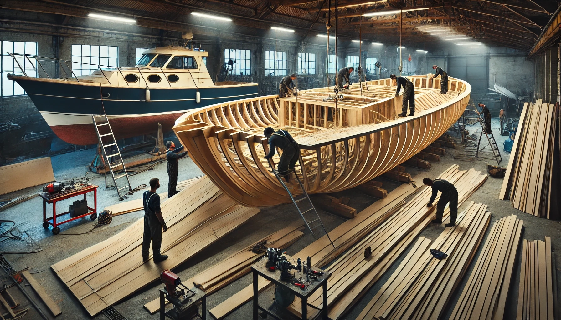 Where Plywood is Used in Marine Applications